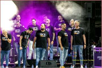 Los Nietos de SaryMánchez celebran su 10 aniversario dando la murga en Telde/Ildefonso Rodríguez.